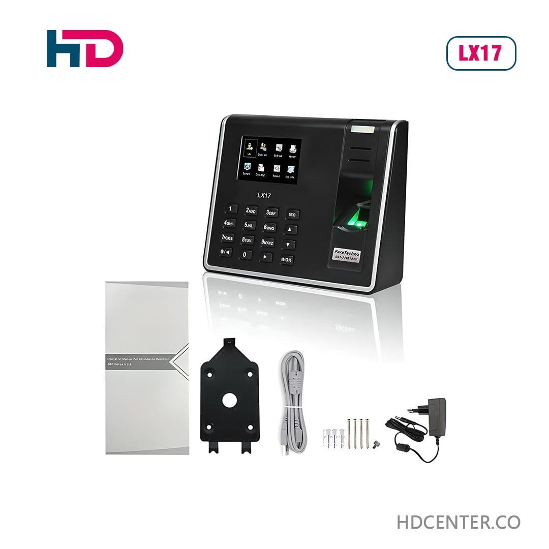 دستگاه حضور و غیاب فراتکنو مدل lx17