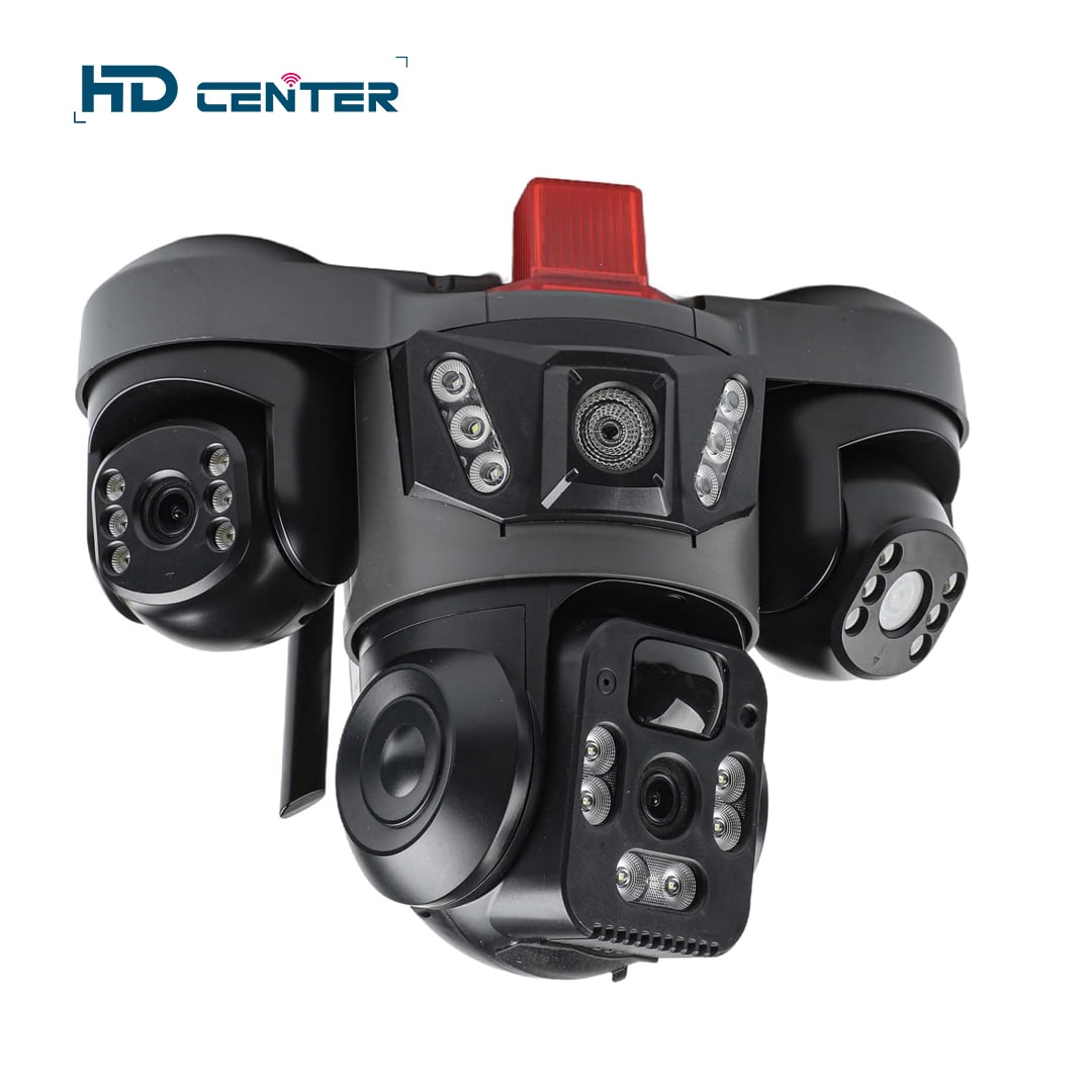 دوربین خورشیدی 4 لنز 4k